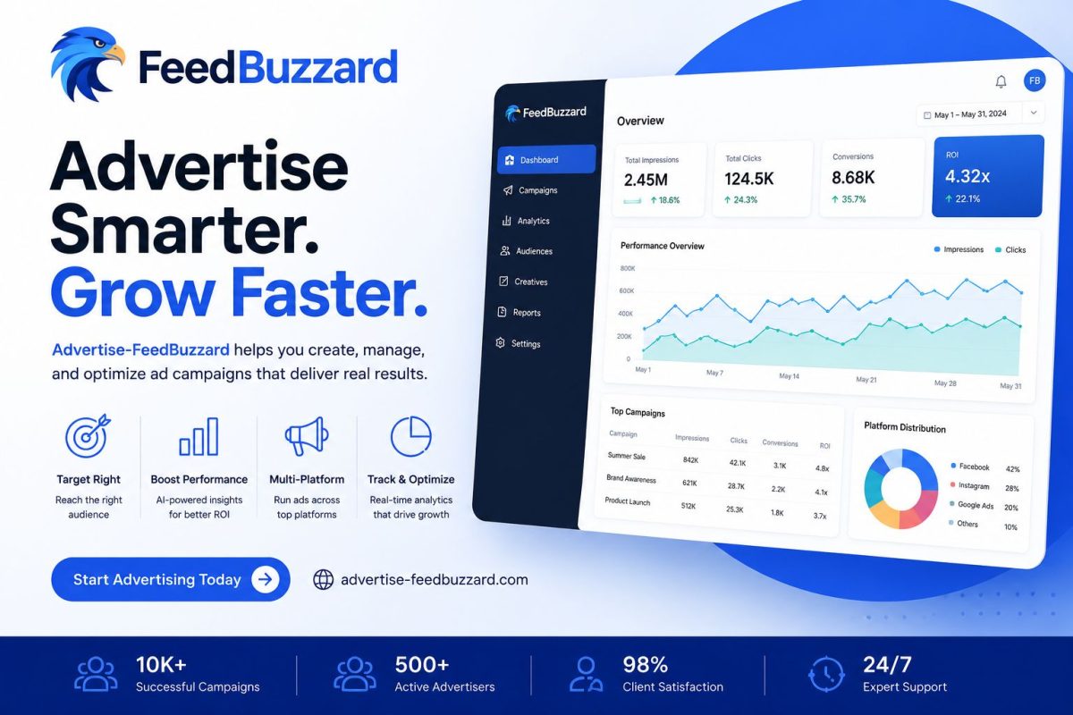 advertise feedbuzzard