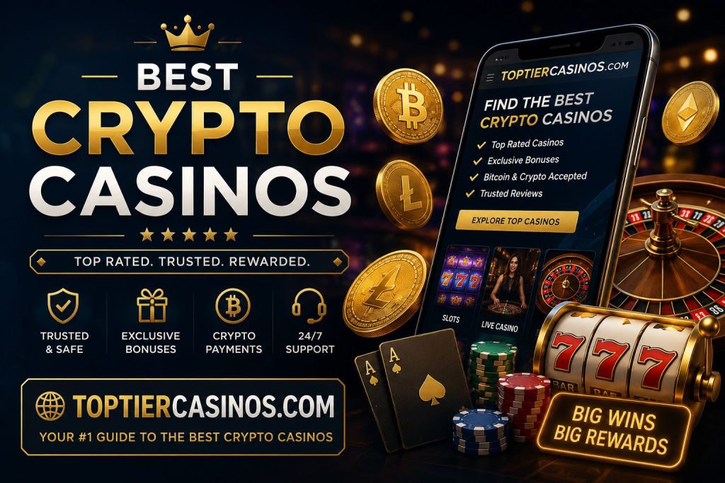 best crypto casinos -- toptiercasinos.com