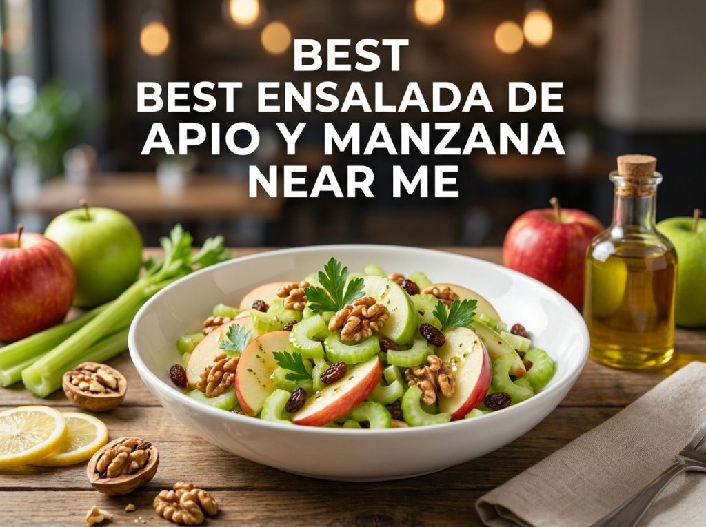 best ensalada de apio y manzana near me