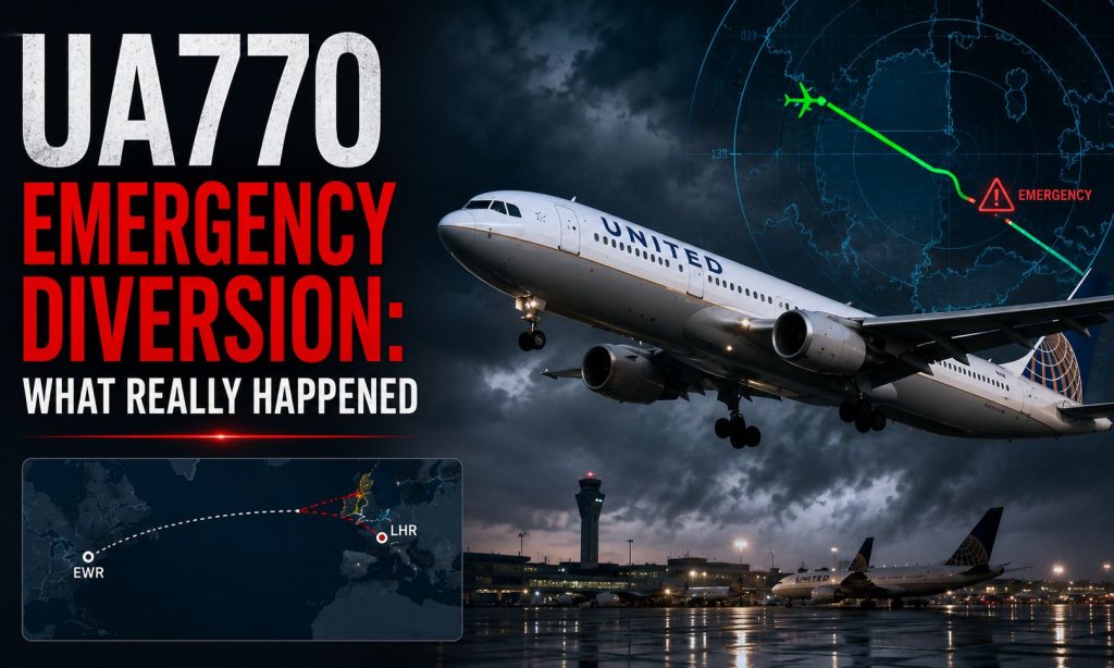 united airlines flight ua770 emergency diversion