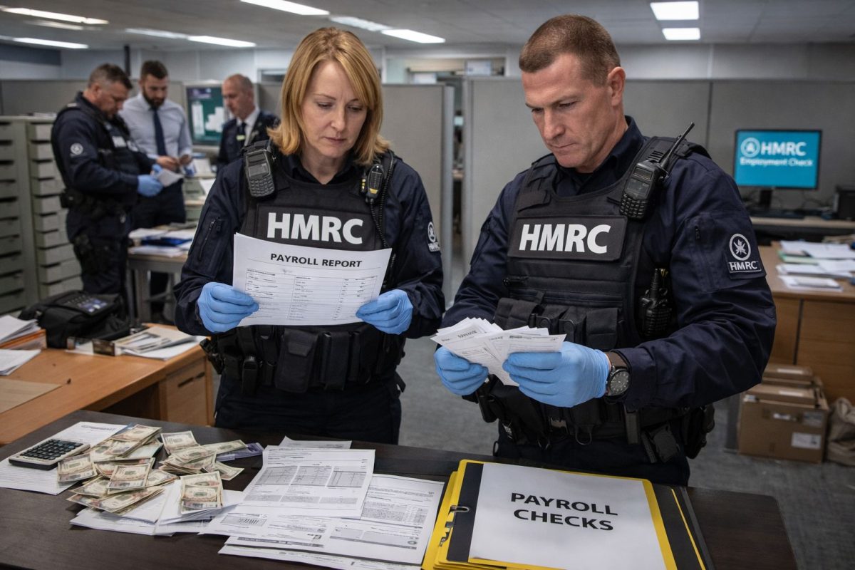 hmrc wage raid payroll checks