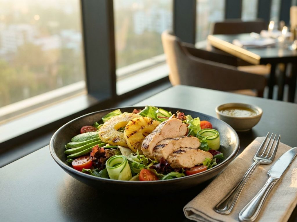 best ensalada de pollo y ananas near me