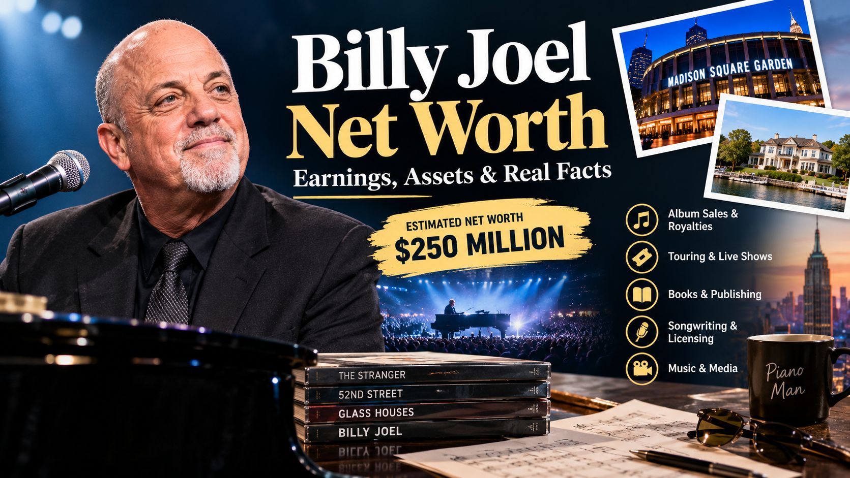 Billy Joel Net Worth