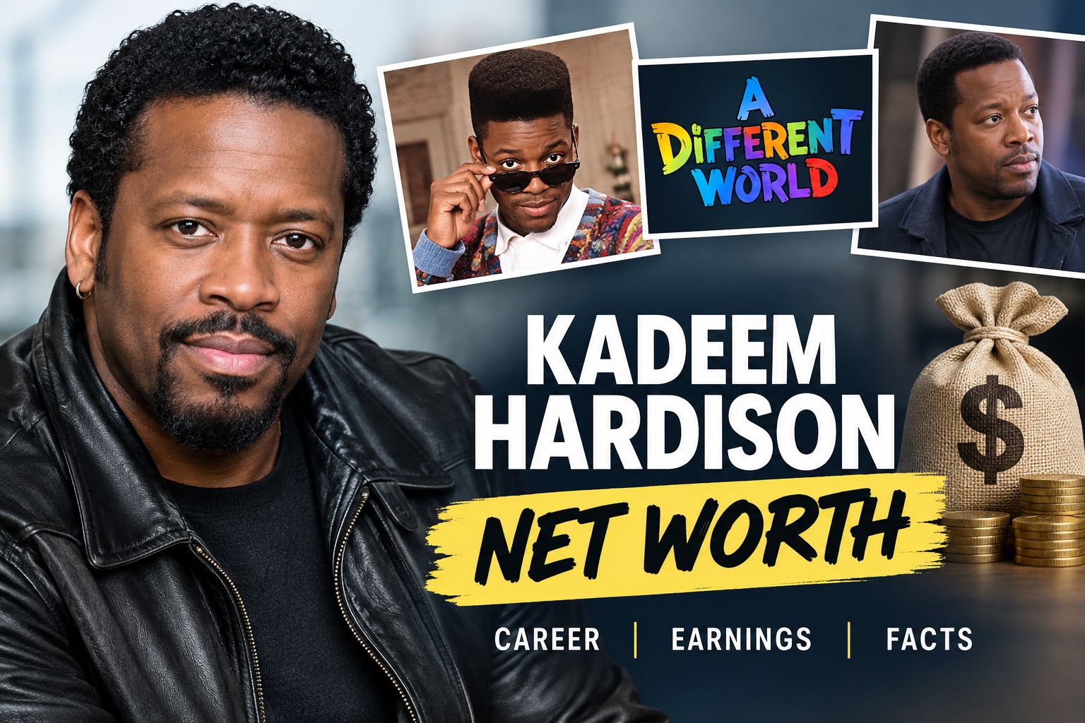 Kadeem Hardison Net Worth