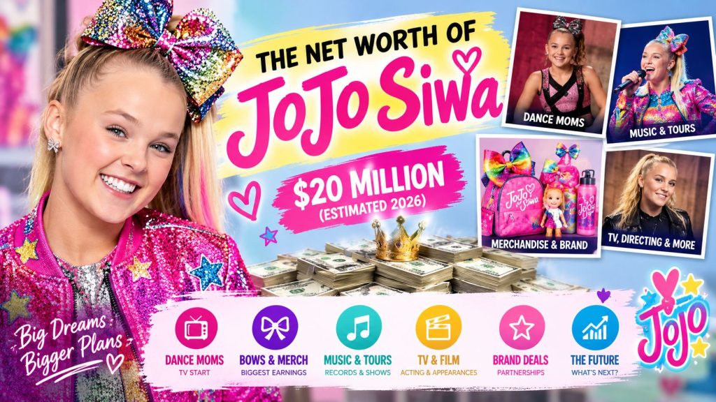 The Net Worth of JoJo Siwa