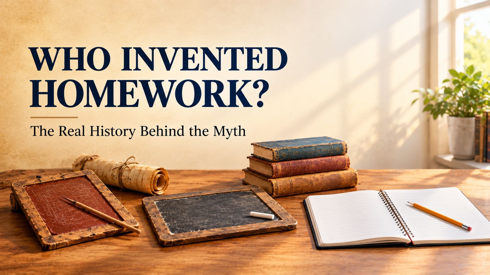 who invented homework