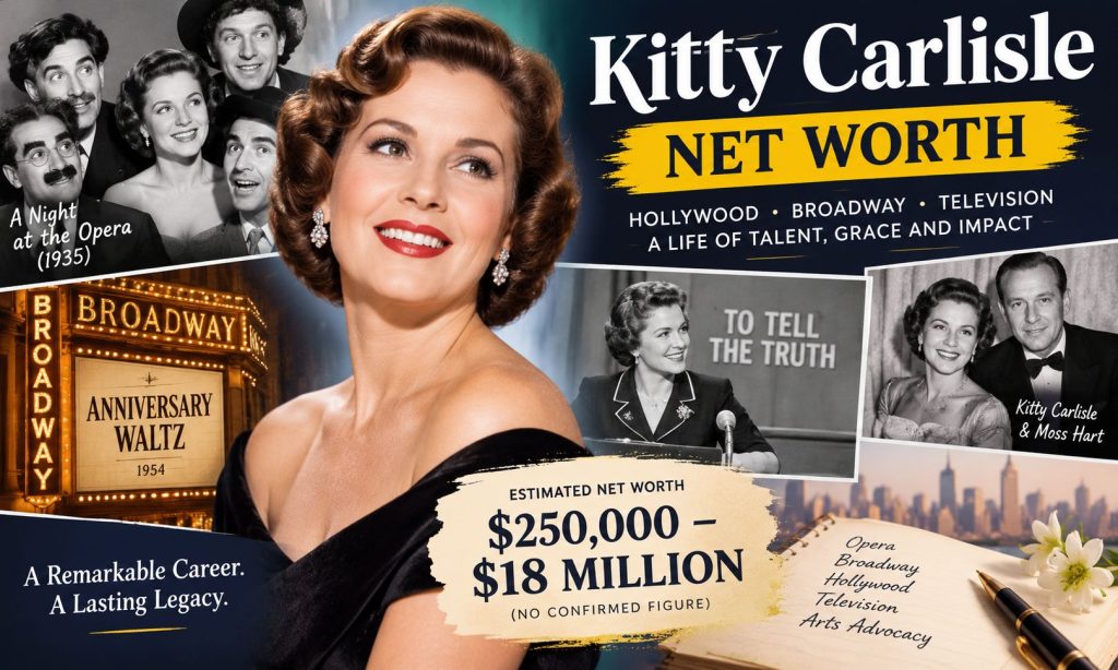 kitty carlisle net worth