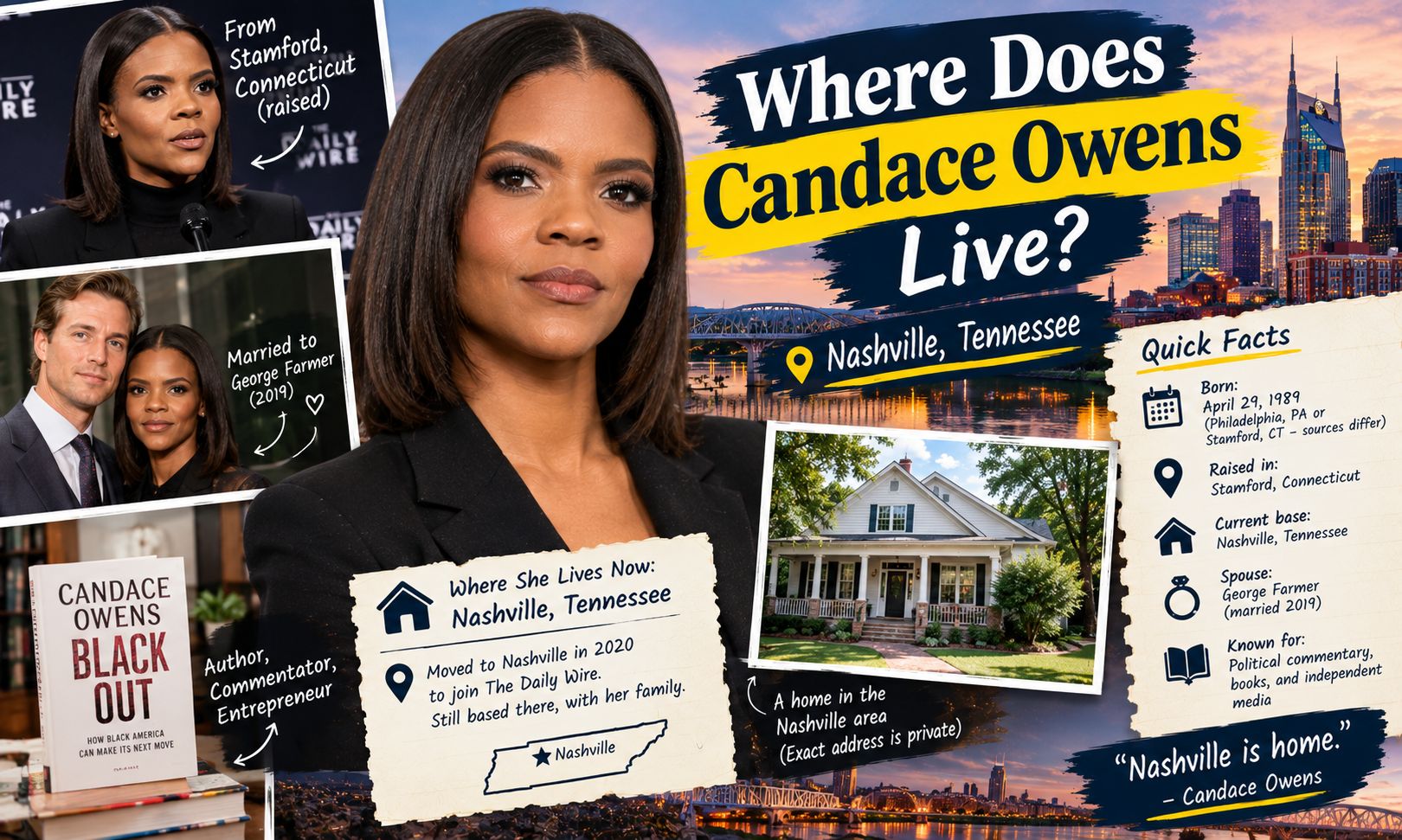 where does candace owens live