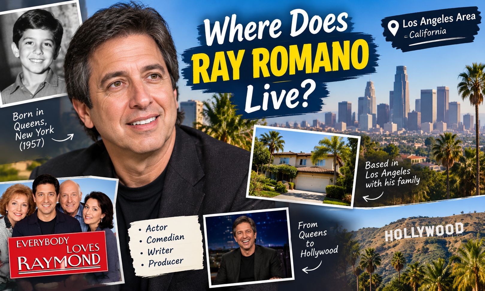 where does ray romano live